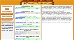 Desktop Screenshot of musicinspiration.com